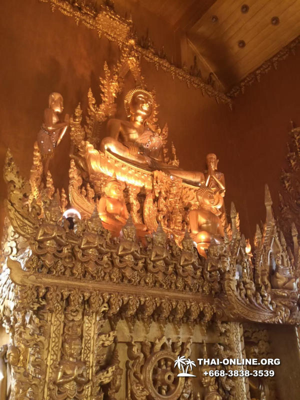 Однодневная экскурсия туристической компании Magic Thai Online из Паттайи в Чачоенгсао, храм Розового и Черного Ганеши, мумии монахов, храм Ват Сопхон, остров в виде лотоса - фото 45