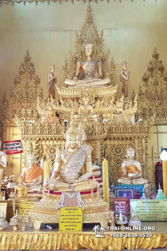 Однодневная экскурсия туристической компании Magic Thai Online из Паттайи в Чачоенгсао, храм Розового и Черного Ганеши, мумии монахов, храм Ват Сопхон, остров в виде лотоса - фото 51