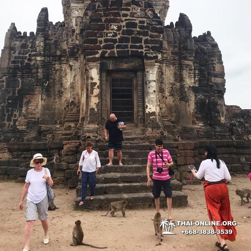 Сила Жизни экскурсия туристической компании Magic Thai Online в Паттайе, храм СПИДа в Тайланде, Лопбури город обезьян, Зеркальный храм, святилище секты Дхаммакая - фото 15