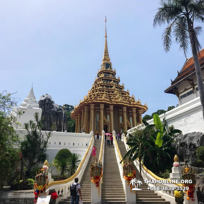 Сила Жизни экскурсия туристической компании Magic Thai Online в Паттайе, храм СПИДа в Тайланде, Лопбури город обезьян, Зеркальный храм, святилище секты Дхаммакая - фото 33