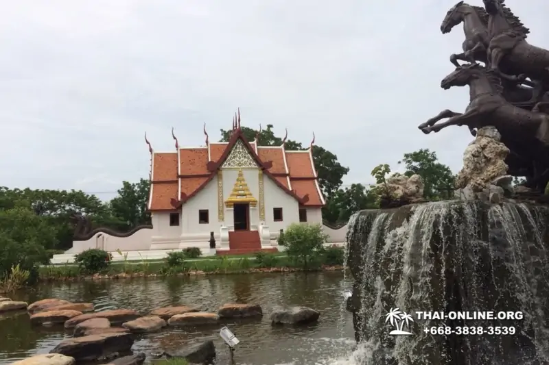 Вечер в Старом Сиаме экскурсия турбюро Magic Thai Online из Паттайи в древний город Муанг Боран и храм Эраван в Бангкоке - фото 15