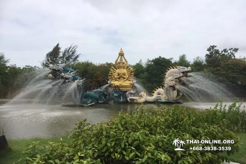 Вечер в Старом Сиаме экскурсия турбюро Magic Thai Online из Паттайи в древний город Муанг Боран и храм Эраван в Бангкоке - фото 20