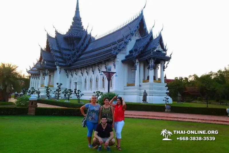 Вечер в Старом Сиаме экскурсия турбюро Magic Thai Online из Паттайи в древний город Муанг Боран и храм Эраван в Бангкоке - фото 32