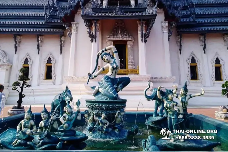 Вечер в Старом Сиаме экскурсия турбюро Magic Thai Online из Паттайи в древний город Муанг Боран и храм Эраван в Бангкоке - фото 60