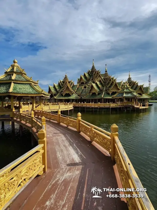 Вечер в Старом Сиаме экскурсия турбюро Magic Thai Online из Паттайи в древний город Муанг Боран и храм Эраван в Бангкоке - фото 38