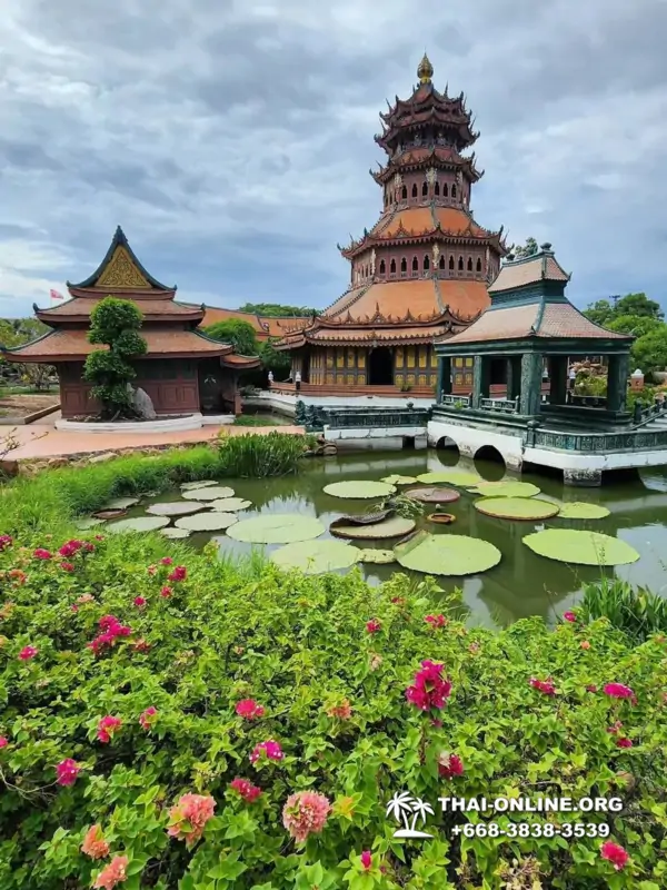 Вечер в Старом Сиаме экскурсия турбюро Magic Thai Online из Паттайи в древний город Муанг Боран и храм Эраван в Бангкоке - фото 47