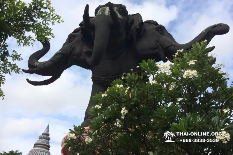 Вечер в Старом Сиаме экскурсия турбюро Magic Thai Online из Паттайи в древний город Муанг Боран и храм Эраван в Бангкоке - фото 5