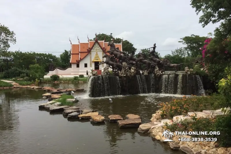 Вечер в Старом Сиаме экскурсия турбюро Magic Thai Online из Паттайи в древний город Муанг Боран и храм Эраван в Бангкоке - фото 3