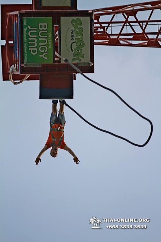 Прыгнуть с тарзанки в Паттайе фото 12