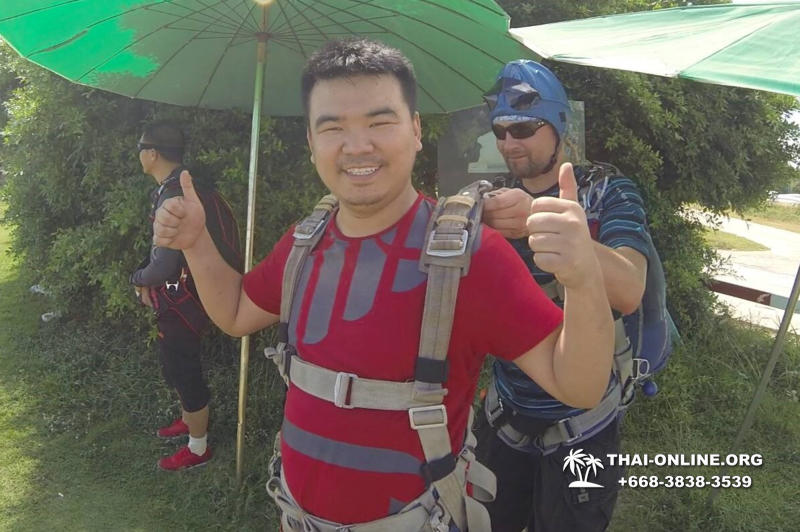 Тандем Скайдайвинг Thai Sky Adventures парашют прыжки Паттайя фото 17