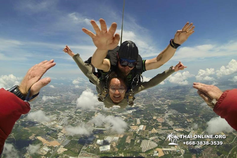 Тандем Скайдайвинг Thai Sky Adventures парашют прыжки Паттайя фото 21