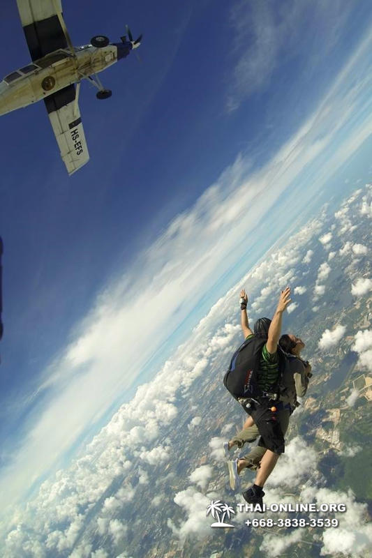 Тандем Скайдайвинг Thai Sky Adventures парашют прыжки Паттайя фото 32