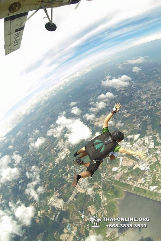 Тандем Скайдайвинг Thai Sky Adventures парашют прыжки Паттайя фото 15