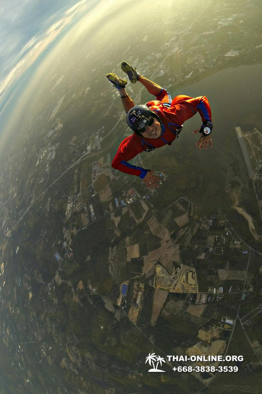 Тандем Скайдайвинг Thai Sky Adventures парашют прыжки Паттайя фото 35