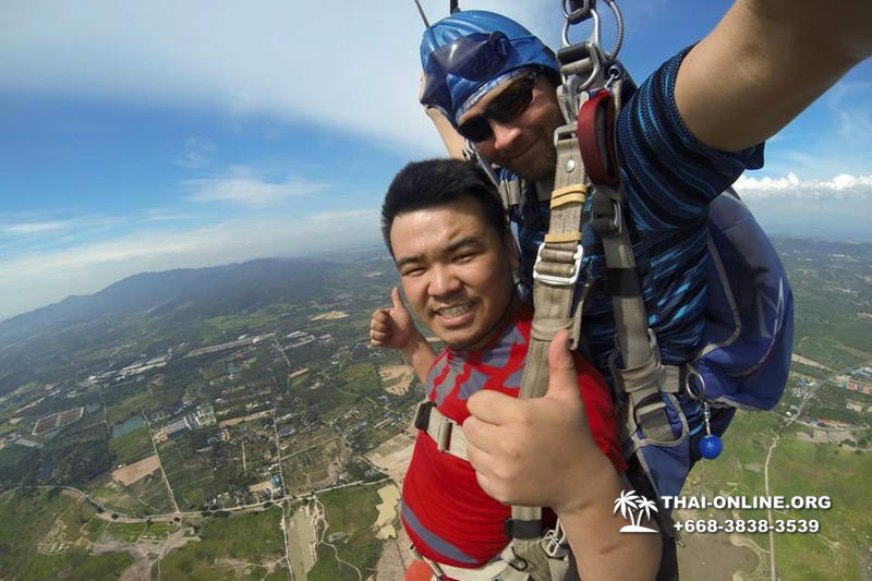 Прыжки с парашютом в Тайланде, Thai Sky Adventures Паттайя фото 13