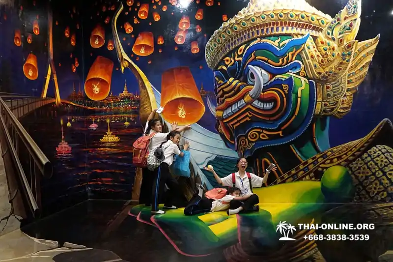 3D галерея "Art in Paradise" фото тура Seven Countries в Пат
