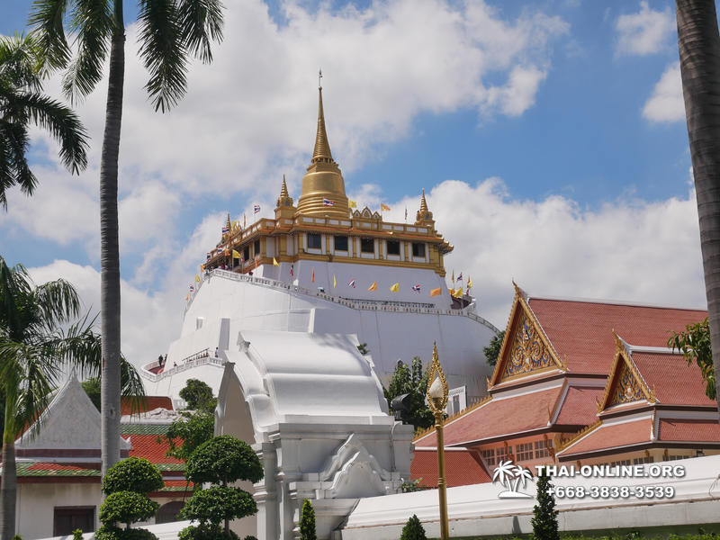 Бангкок Вечерний Контраст экскурсия турагентства Magic Thai Online из Паттайи в столицу Таиланда на один день, осмотр исторических и современных туристических достопримечательностей Бангкока, подъем на небоскреб Маханакхон с площадкой skywalk, вечерний круиз на теплоходе с ужином - фото 5
