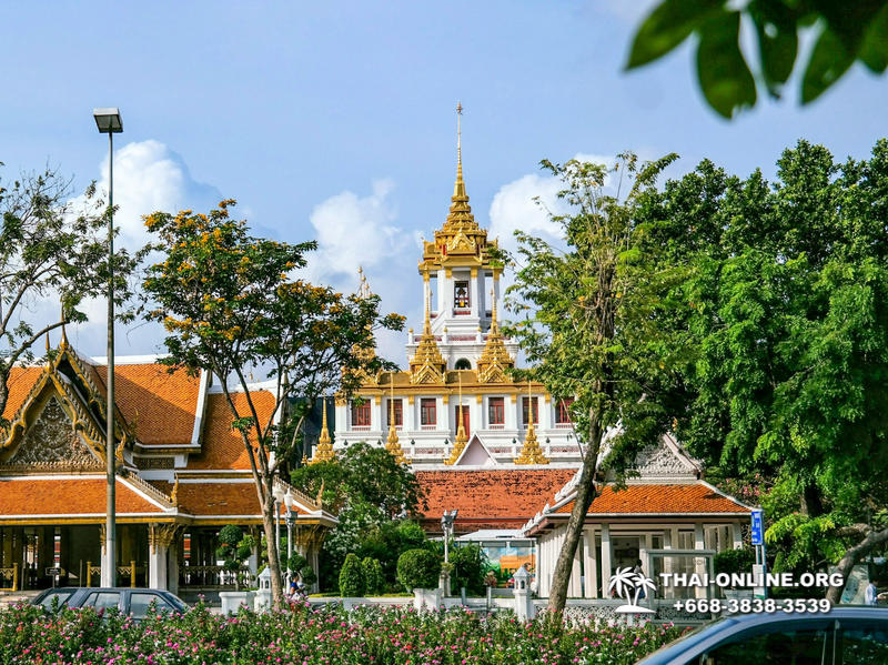 Бангкок Вечерний Контраст экскурсия турагентства Magic Thai Online из Паттайи в столицу Таиланда на один день, осмотр исторических и современных туристических достопримечательностей Бангкока, подъем на небоскреб Маханакхон с площадкой skywalk, вечерний круиз на теплоходе с ужином - фото 16