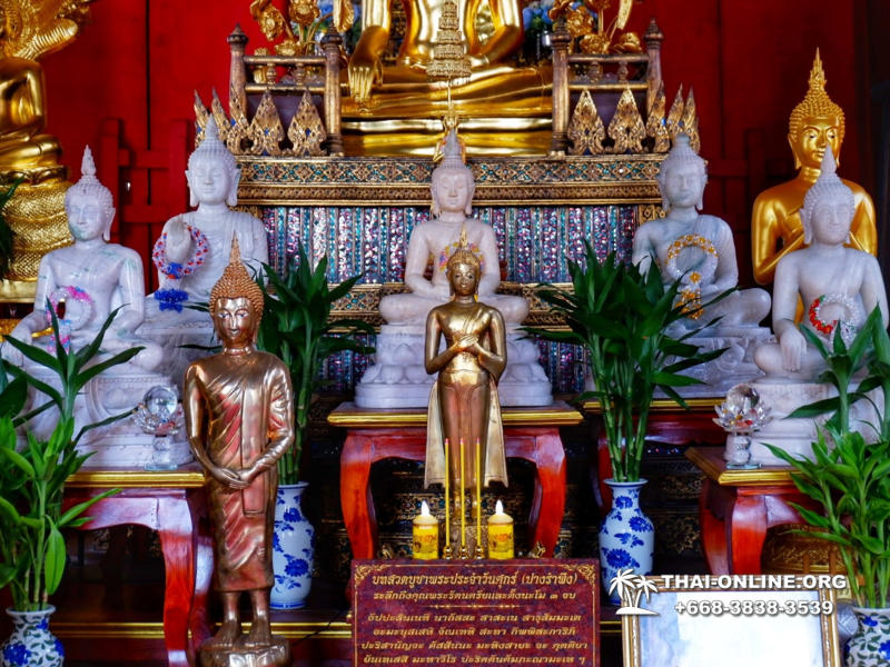 Бангкок Вечерний Контраст экскурсия турагентства Magic Thai Online из Паттайи в столицу Таиланда на один день, осмотр исторических и современных туристических достопримечательностей Бангкока, подъем на небоскреб Маханакхон с площадкой skywalk, вечерний круиз на теплоходе с ужином - фото 13
