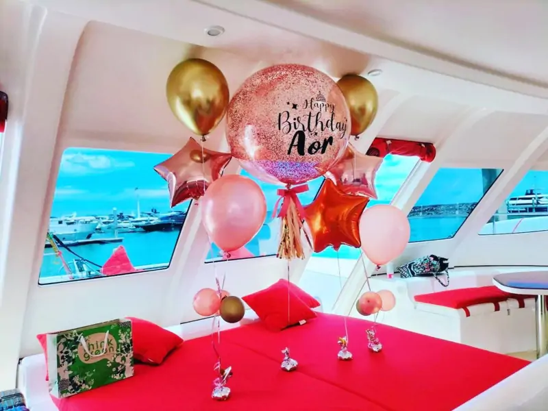 Ocean Yachting Sunset круиз на катамаране экскурсия в Паттайе фото 112