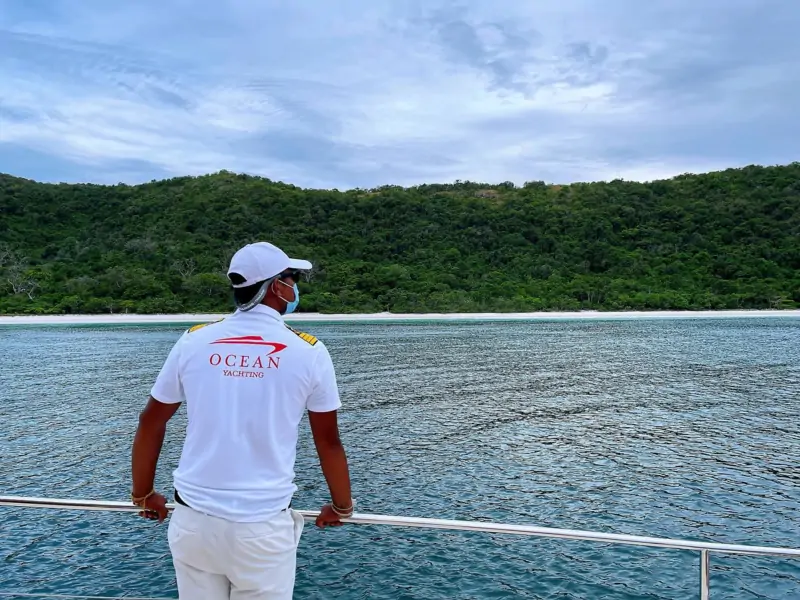 Ocean Yachting Sunset круиз на катамаране экскурсия в Паттайе фото 14