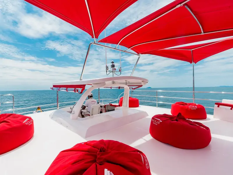 Ocean Yachting Sunset круиз на катамаране экскурсия в Паттайе фото 103