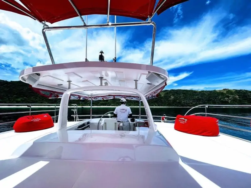 Ocean Yachting Sunset круиз на катамаране экскурсия в Паттайе фото 114