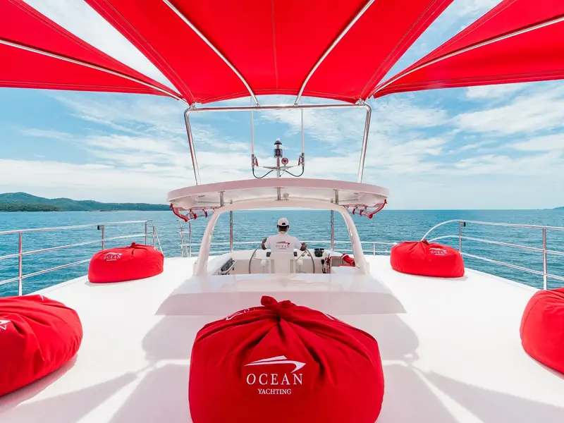 Ocean Yachting Sunset круиз на катамаране экскурсия в Паттайе фото 107