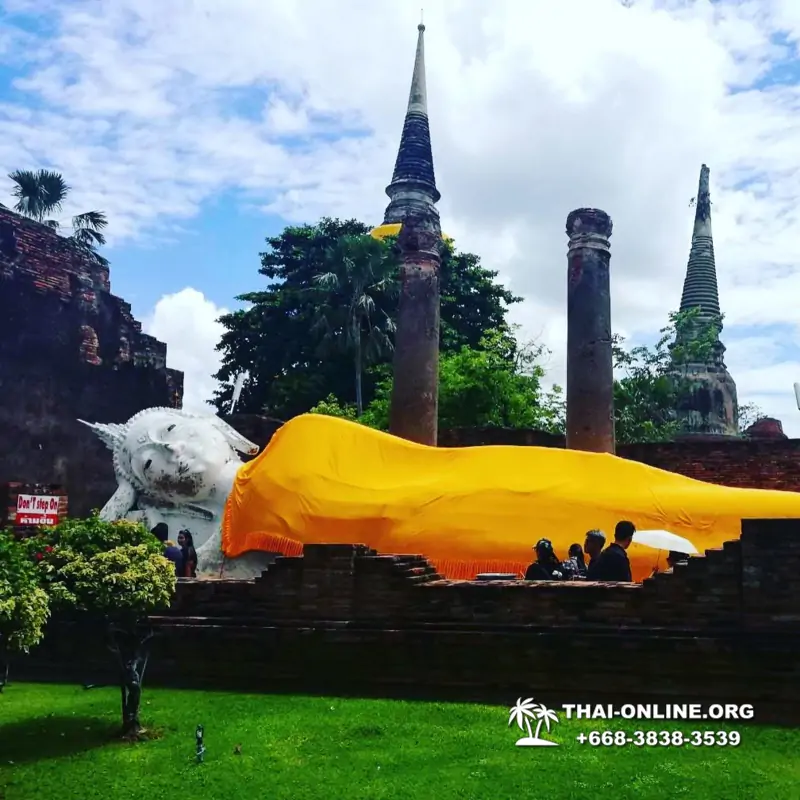Вечерняя Аюттайя экскурсия из Паттайи в Таиланде - фото 116
