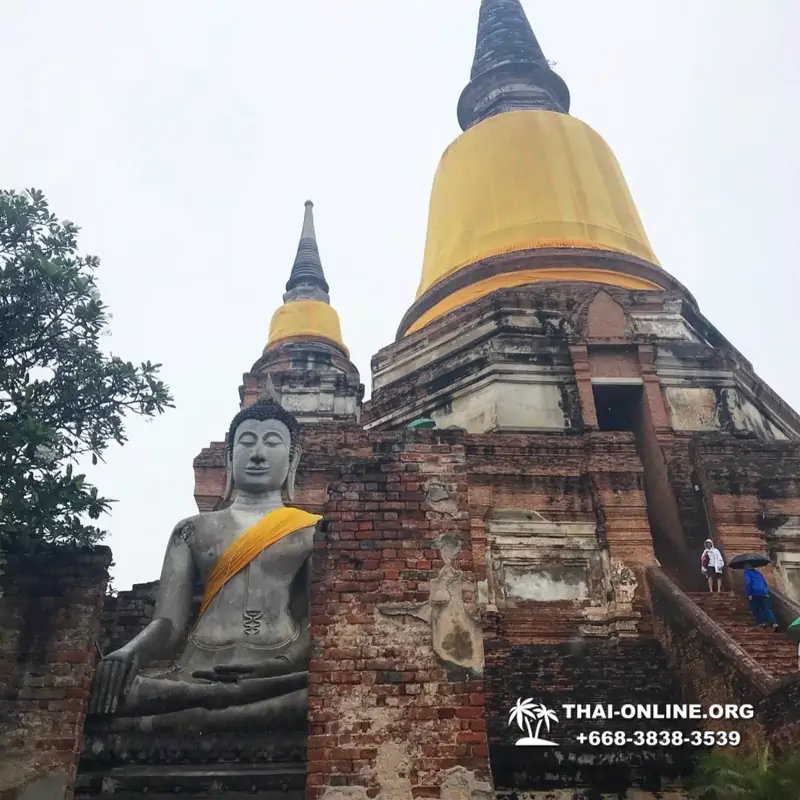 Вечерняя Аюттайя экскурсия из Паттайи в Таиланде - фото 114