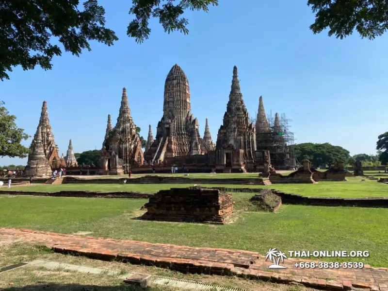 Вечерняя Аюттайя экскурсия из Паттайи в Таиланде - фото 112