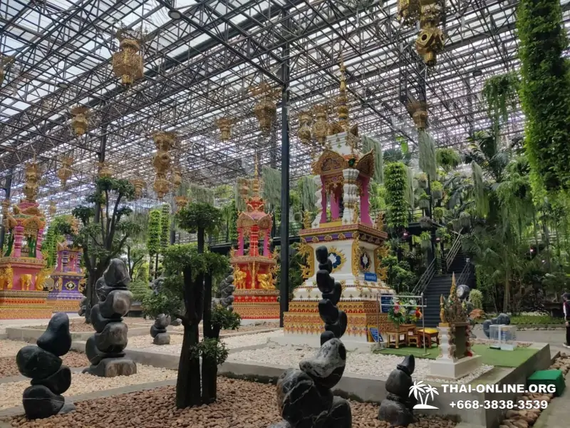 Тропический сад Нонг Нуч экскурсия в Паттайе Тайланде - фото 117
