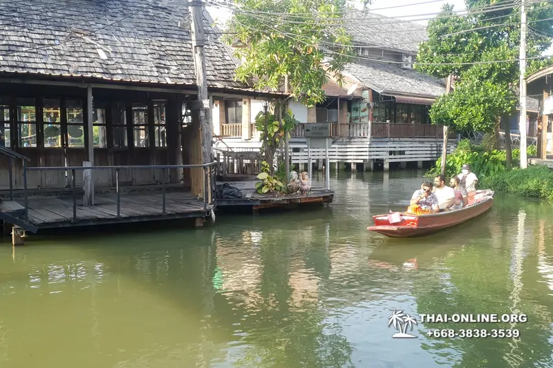 Pattaya Floating Market экскурсия Паттайя Таиланд фото 143