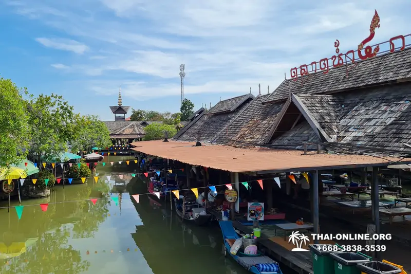 Pattaya Floating Market экскурсия Паттайя Таиланд фото 124