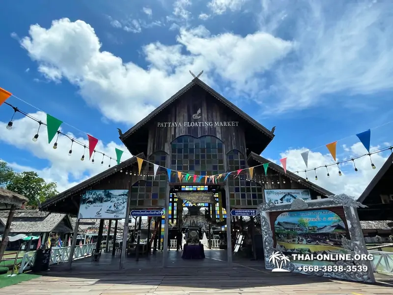 Pattaya Floating Market экскурсия Паттайя Таиланд фото 118