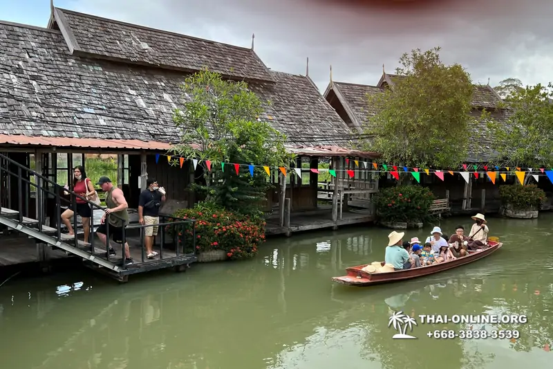 Pattaya Floating Market экскурсия Паттайя Таиланд фото 134