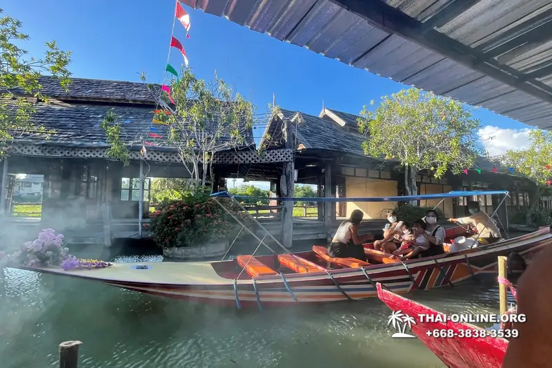 Pattaya Floating Market экскурсия Паттайя Таиланд фото 132