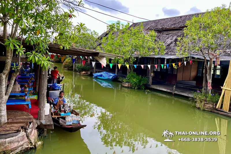 Pattaya Floating Market экскурсия Паттайя Таиланд фото 122
