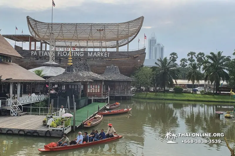 Pattaya Floating Market экскурсия Паттайя Таиланд фото 120