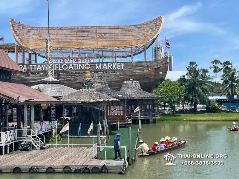 Pattaya Floating Market экскурсия Паттайя Таиланд фото 110