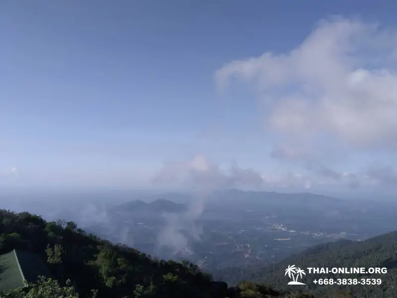 Восхождение к святому камню на горе Китча Кут в Таиланде - фото 143