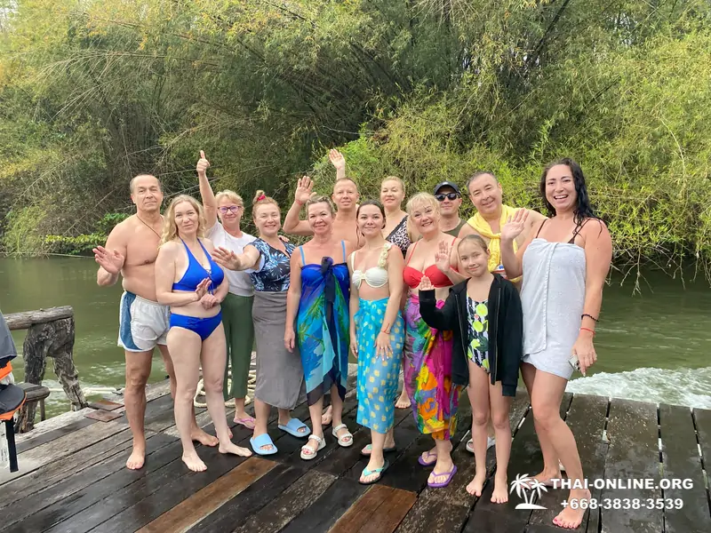 Река Квай Парадис экскурсия в Тайланде из Паттайи фото 23