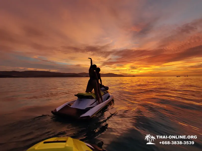 Экскурсия на водных мотоциклах Jet Ski Паттайя Таиланд - фото 52