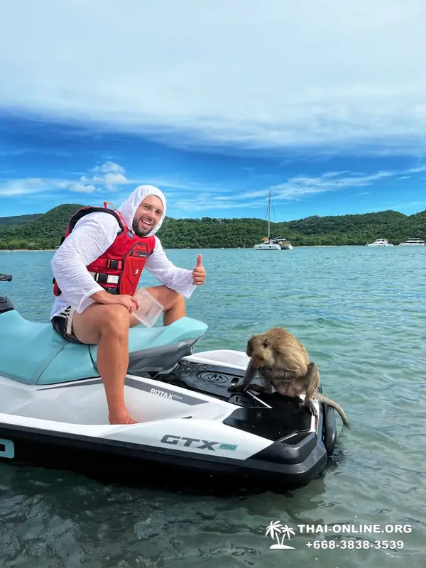 Экскурсия на гидроциклах Jet Ski в Паттайе Тайланде - фото 22