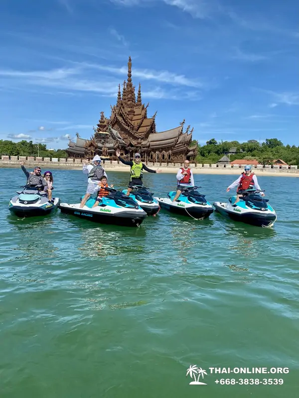 Экскурсия на гидроциклах Jet Ski в Паттайе Тайланде - фото 5