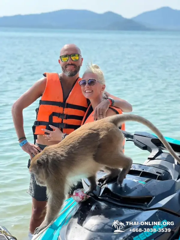 Экскурсия на гидроциклах Jet Ski в Паттайе Тайланде - фото 37