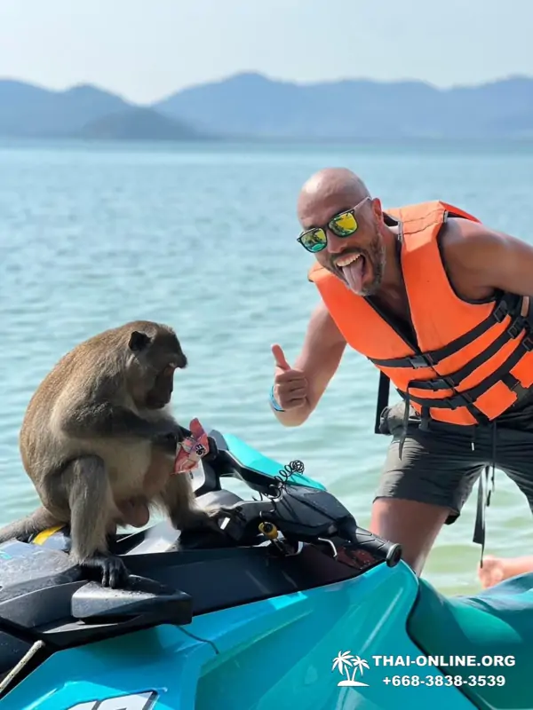 Экскурсия на гидроциклах Jet Ski в Паттайе Тайланде - фото 47