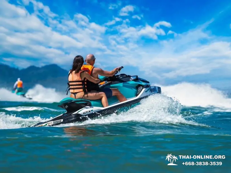 Экскурсия на гидроциклах Jet Ski в Паттайе Тайланде - фото 41