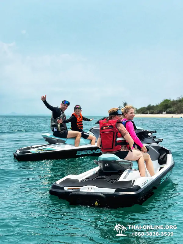 Экскурсия на водных мотоциклах Jet Ski Паттайя Таиланд - фото 3