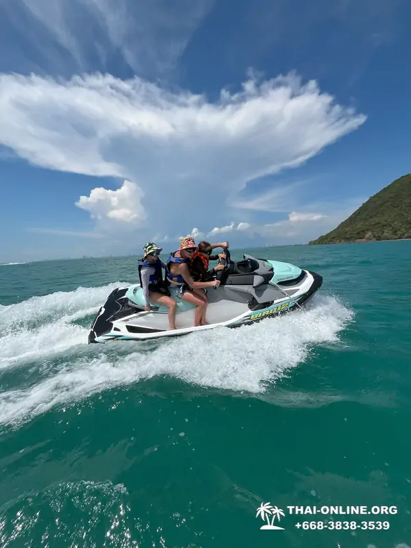 Экскурсия на гидроциклах Jet Ski в Паттайе Тайланде - фото 40